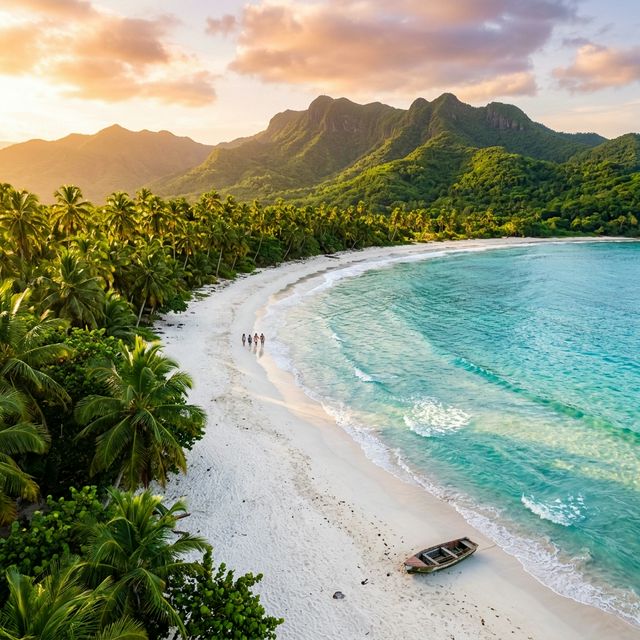 Calm turquoise waters at Playa Los Bohios, Maunabo